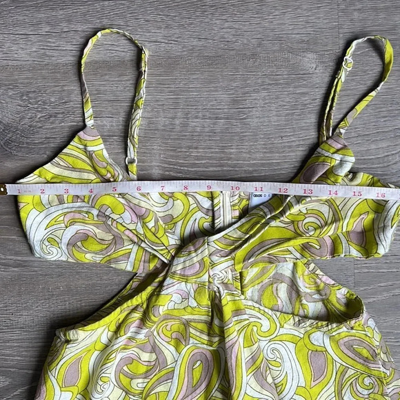 ASOS '60s Swirl Cutout Mini Sundress - Picture 7 of 13